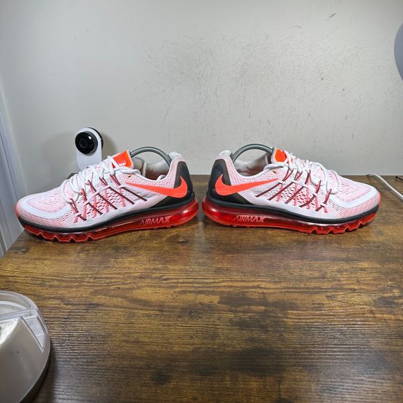 Nike Infrared Bright Crimson 698902-106 Shoes Sneakers Men's Size 10 - Picture 4 of 8